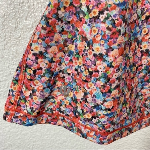 Lululemon Mesh With Me Tank Prism Petal Atomic Red SZ 4 - Picture 3 of 6